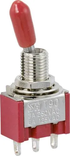 TRU COMPONENTS TC-9353980 Wippschalter 250 V/AC 3A 1 x Ein/Ein rastend 1St.