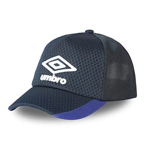 Cap Herren Natürlich, Tracker Kappe Herren, Mesh, Bequem, Blau Weiss, Einheitsgröße