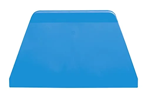 Schneider Teigabstecher mit Griffleiste 221x130 mm blau, rot, Elfenbein ABS (blau)