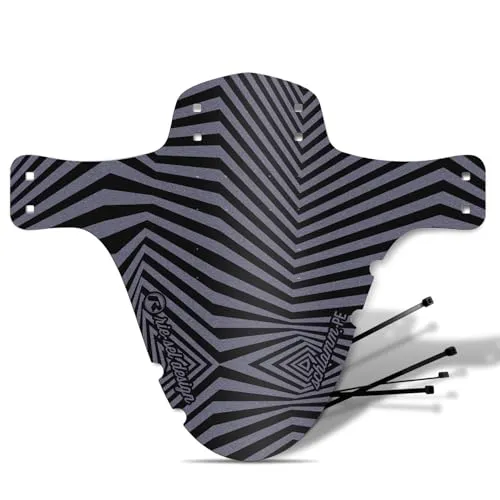 Riesel Design Mudguard Schlamm:PE – MTB Schutzblech inkl. Kabelbinder – stylisches & modernes Fahrrad Schutzblech für Jede Radgröße – Made in Germany