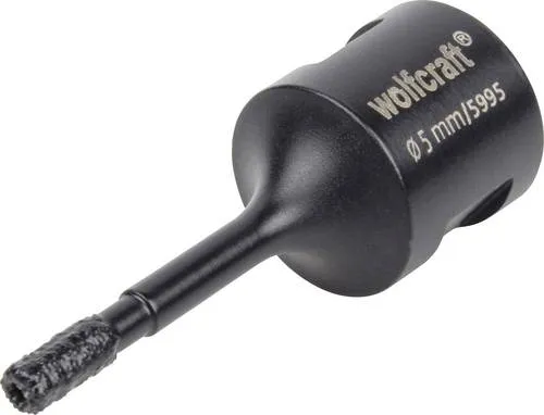 Wolfcraft 5995000 Lochsäge 1 Stück 5mm diamantbestückt 1St.