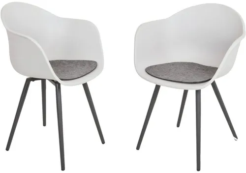 Garden Pleasure Schalenstuhl ZARA (Set, 4 St)