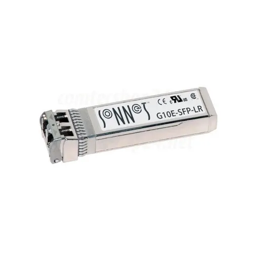 Sonnettech SFP+ 10GBase Long Range -10km - SFP+-Transceiver-Modul für 10GbE, ideal für große Entfernungen bis zu 10 km – perfekte Lösung für leistungsstarke Netzwerke.