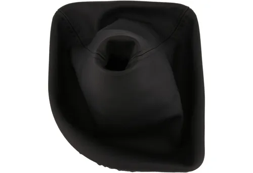 RECAMBO Schalthebel Schaltsack für Schaltgetriebe für BMW 5er, E60 E61, 2003-2010, Plug & Play, Schaltmanschette, mit Rahmen, schwarz