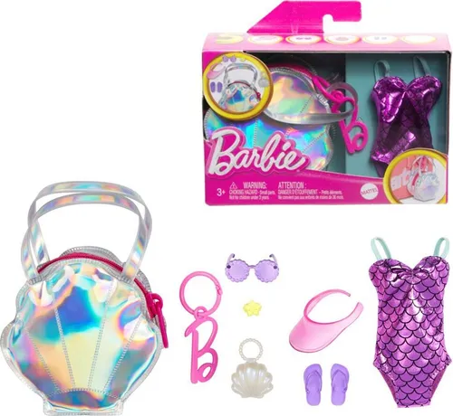 Beach Outfit | Barbie HJT43 | Mattel | Premium Mode Puppen-Kleidung