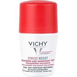 Vichy Deo - Stress Resist 72Hr Anti-Perspirant Treatment 50ml - Deo mit 72 Stunden Schutz gegen Stress und Schwitzen, ideal für langanhaltende Frische und Vertrauen den ganzen Tag.