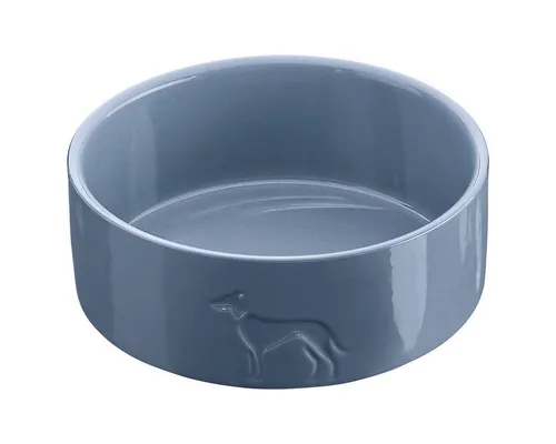 Hunter Tierbedarf Futternapf Keramik-Napf Osby Glazed taubenblau für Katzen