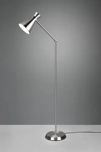 Reality Enzo Stehleuchte E27  Nickel Matt von Reality Leuchten