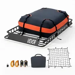 VEVOR Dachkorb Auto 1371 x 864 x 102 mm mit wasserdichter Tasche