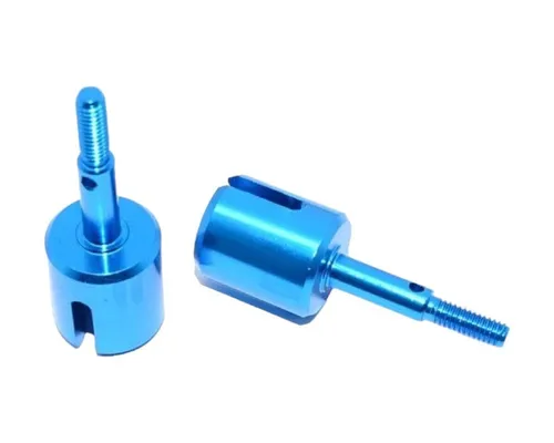 GPM Racing Alu Radachsen blau für Tamiya DT03 GPMDT3039B