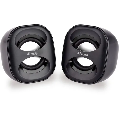 Equip Mini USB Lautsprecher f. Notebook u. PC, schwarz