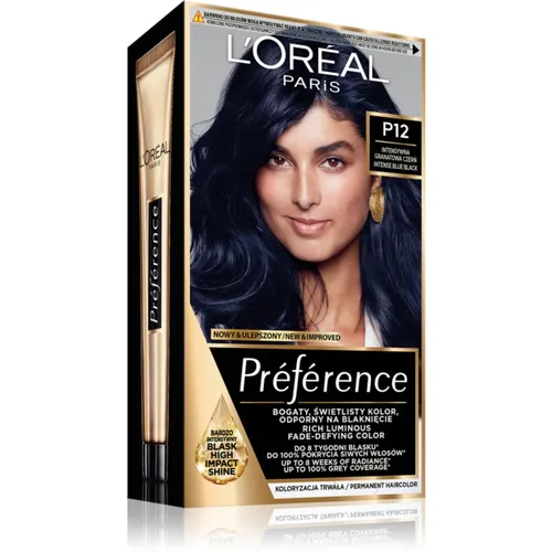 L'Oreal Preference Haarfarbe P12 Seoul - Haarfarben: Intensive, langanhaltende Farbe, die das Haar schützt und für einen strahlenden Look sorgt – ideal für sommerliche Tage!