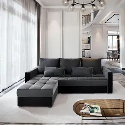 Masseno Ecksofa KOS PIK mit Schlaffunktion und Bettkasten - Ecksofa KOS PIK: Multifunktionales Möbelstück mit eleganter Verarbeitung, praktischer Schlaffunktion und Stauraum für Bettzeug – ideal für stilvolle Wohnzimmer.