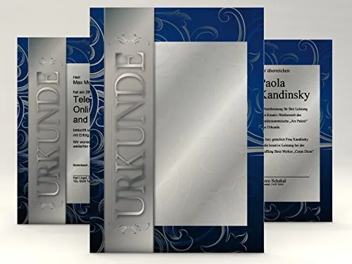 Blatt Urkundenpapier 