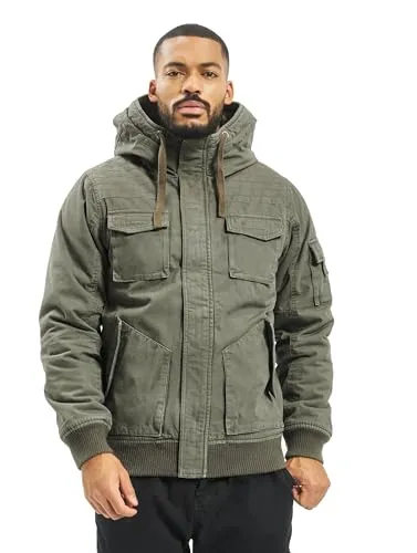 Brandit Bronx Jacket XXL - Olive - Funktionsjacken, mollig warm gefüttert und aus robustem Baumwollstoff, ideal für kalte Tage und Outdoor-Aktivitäten.