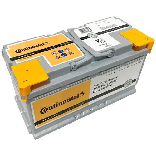 Autobatterie Continental Start&Stop AGM 92Ah 850A +dx = ek950 vr850 LA95