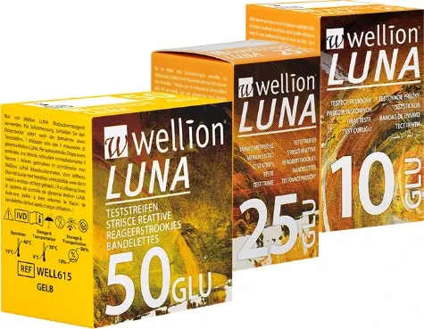 WELLION LUNA Blutzuckerteststreifen 50 St von Med Trust