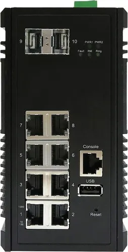 Edimax Pro IGS-5208 - Switch - managed - 8 x 10/100/1000 + 2 x SFP