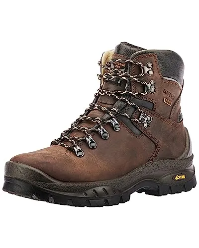 Parforce Jagdstiefel Rominten WP Sympatex Braun 43 - Wanderschuhe, wasserdicht und atmungsaktiv dank Sympatex-Membran, ideal für anspruchsvolle Outdoor-Aktivitäten, gefertigt aus robustem Fettnubukleder.