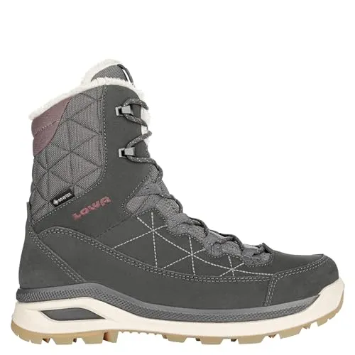 LOWA OTTAWA GTX Ws Stiefel 2024 - anthrazit/altrosa, Größe 37 - Wasserdichter Winterboot für Damen mit GORE-TEX Membrane. Optimaler Tragekomfort und Flexibilität für jede Wanderung – ideal für Outdoor-Enthusiasten.