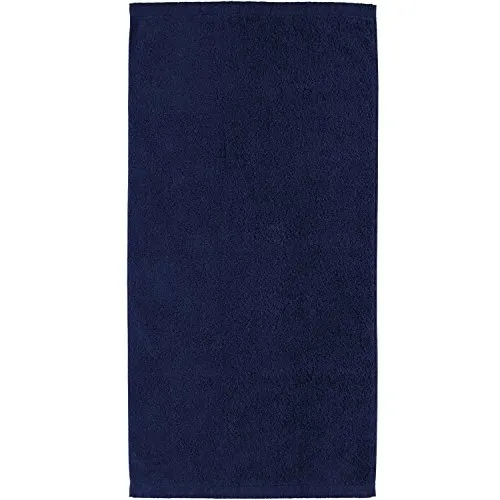 Cawö Handtuch Life Style Uni 70 x 140 cm marineblau - Duschtücher aus 100% Baumwolle, schnell trocknend und extra saugstark - perfekt für den täglichen Gebrauch und erreicht nach mehreren Wäschen seine volle Saugfähigkeit.