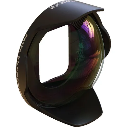 SEALIFE SL053 Weitwinkel-Dome-Objektiv für SportDiver - Unterwasser-Gehäuse mit 65% erweitertem Sichtfeld für beeindruckende Unterwasseraufnahmen und verbesserte Bildqualität ohne Verzerrungen.