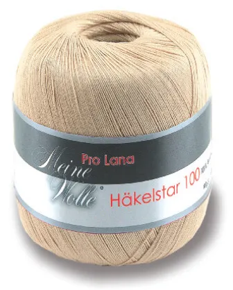 HÄKELSTAR 100 von PRO LANA - Farbe 03 - 100 g / ca. 566 m Wolle