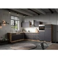 Held Möbel Winkelküche Turin 360 x 240 cm mit E-Geräten