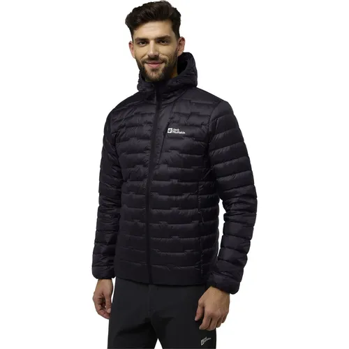 Jack Wolfskin Passamani Winter-Daunenjacke 2024 - Herren M, phantomgrau - SALE Outdoor - Sehr warme, winddichte Daunenjacke aus leichtem PERTEX QUANTUM-Material, ideal für kaltes Wetter und platzsparend verstaubar.