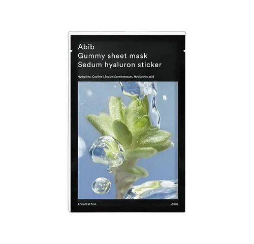 Abib Tuchmaske Abib Gummy Sheet Mask Sedum Hyaluron Sticker