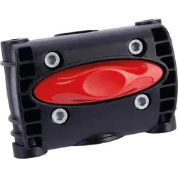 rücksitzadapter 10 cm Rahmenbefestigung schwarz - Schwarz