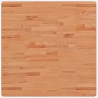 vidaXL Quadratische Holzplatte 80x80 cm