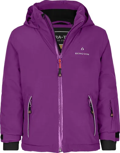 Bergson Winterjacke FRODO Kinder Skijacke, perfekt für kleine Wintersportler!, Normalgrößen, vi