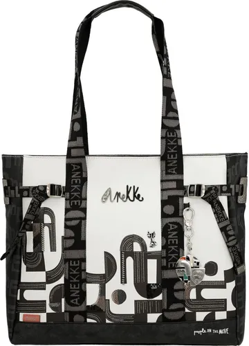 Anekke Schultertasche Peace & Love – Stilvolles Design für jeden Look - Schultertasche mit einzigartigem Hippie-inspiriertem Design, geräumigem Hauptfach und hochwertiger Verarbeitung. Ideal für modische Akzente und praktische Nutzung.