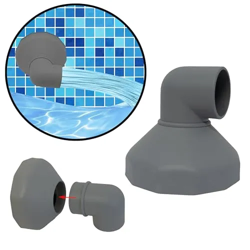 PoolSun Einlaufdüse drehbar für Intex und Bestway Pools 32mm 38mm