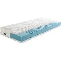 f.a.n. 7-Zonen-Kaltschaum-Matratze 140 x 200 cm mit Noppenschaumauflage - Hochwertige Matratze mit Noppen-Schaumauflage für optimalen Liegekomfort. Der offenporige Kaltschaumkern sorgt für eine exzellente Körperunterstützung. Abnehmbarer Bezug, waschbar bis 60°C für hohen Hygienekomfort.