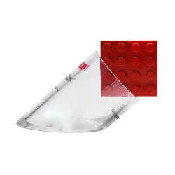 reer GmbH reer Kleinteile-Tester, transparent, Robuster Kleinteiletester für Kleinkinder unter 3 Jahren, 1 Stück 71019