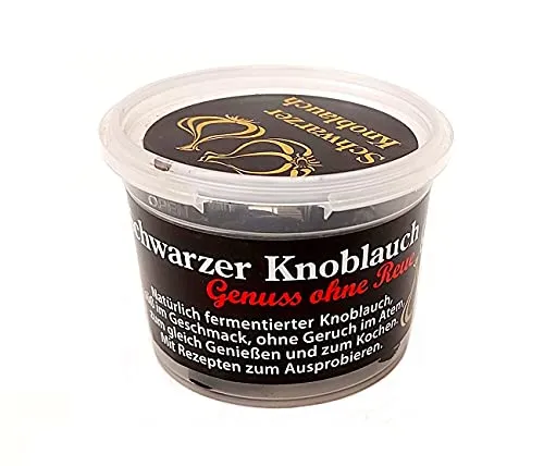 Schwarzer Knoblauch geschält 100 g von Lamera