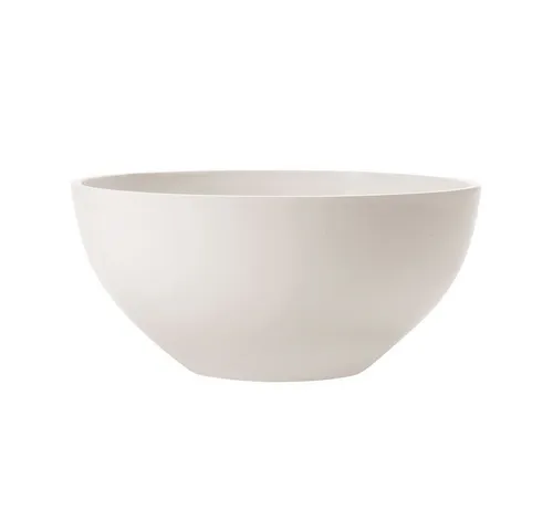 Villeroy & Boch Artesano Salat- und Servierschüssel Weiß 28cm - Salatschüssel aus hochwertigem Premium Porzellan, spülmaschinenfest und mikrowellensicher – ideal für Salate, Pasta und Obst, zeitloses Design, perfekt erweiterbar mit der Artesano Kollektion.