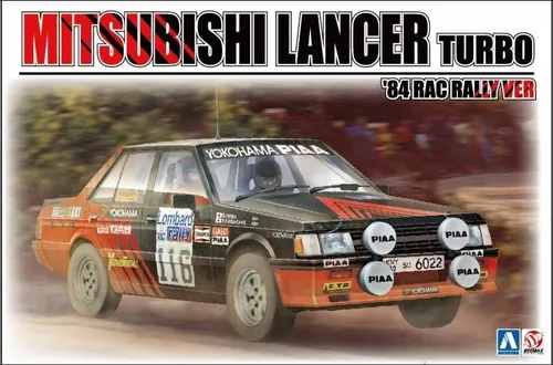 Mitsubishi Lancer Turbo '84 RAC Rally Ver. / 1:24