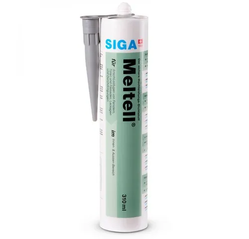 Siga Dampfsperrklebeband Siga Meltell 330 grey Hochleistungs-Dichtstoff 310 ml Kartusche Innen