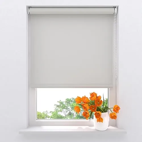 Rollo Easy Base - Lichtdurchlässig - Grau - 90 x 190