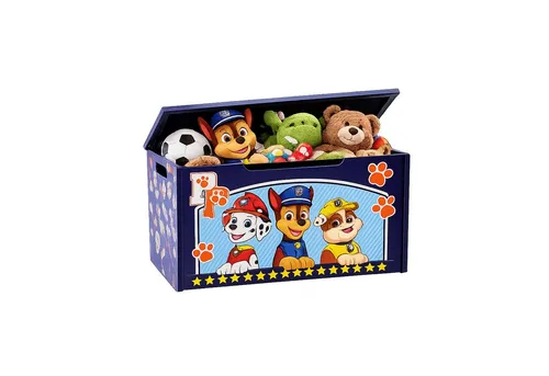 HTI-Living Paw Patrol Spielzeugtruhe - Praktische Spielzeugtruhe für Kinderzimmer in Blau mit Paw Patrol Motiv. Ideal zum Aufbewahren von Spielzeug, kompakt mit 55,5 cm Breite. Pflegeleicht und aus robustem MDF gefertigt.