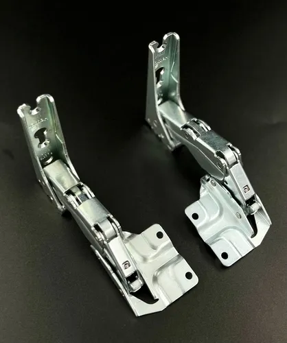 Sparset 2 Scharniere rechts links oben unten Kühlschrank 267189 + 267190 Bosch