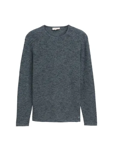 TOM TAILOR Longpullover grün XXL (56/58) - Herren-Pullover aus 100% Baumwolle, pflegeleicht und ideal für lässige Stylings. Perfekt für die kühleren Tage!