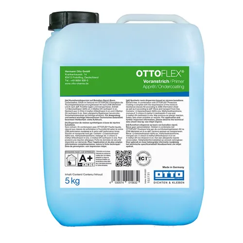 OTTOFLEX Voranstrich 10 kg Kanister | Ideal für Flüssigfolie - Der OTTOFLEX Voranstrich ist die perfekte Vorbehandlung für Flüssigfolie auf verschiedenen Untergründen. Lösemittelfrei und emissionsarm, sorgt er für optimale Haftung und Qualität.