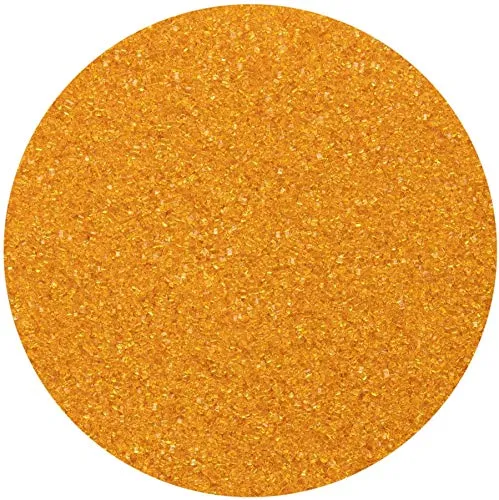 Bunter Zucker Gold 250g Dekorzucker