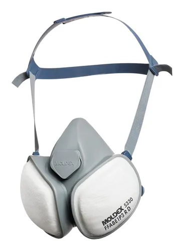 Moldex Halbmaske 5330, FFA1B1E1P3 R D - 533001 - Halbmaske mit hohem Tragekomfort und effektiver Filtertechnologie, ideal für den Einsatz in Industrie und Handwerk.
