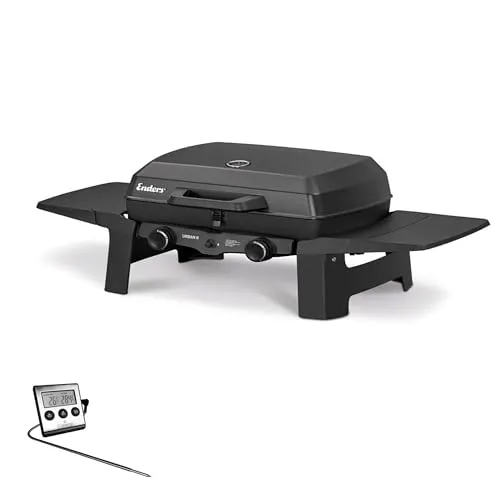 Enders® Gasgrill Urban II – Mobiler Tischgrill für Balkon und Camping