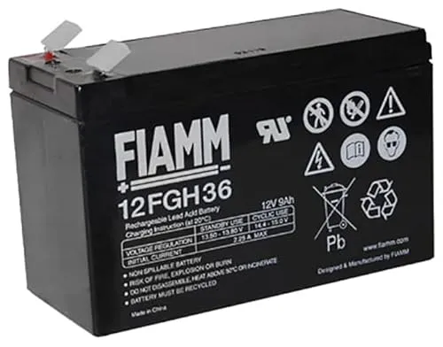 Blei-Akku Fiamm 12FGH36, 12 Volt, 9 Ah